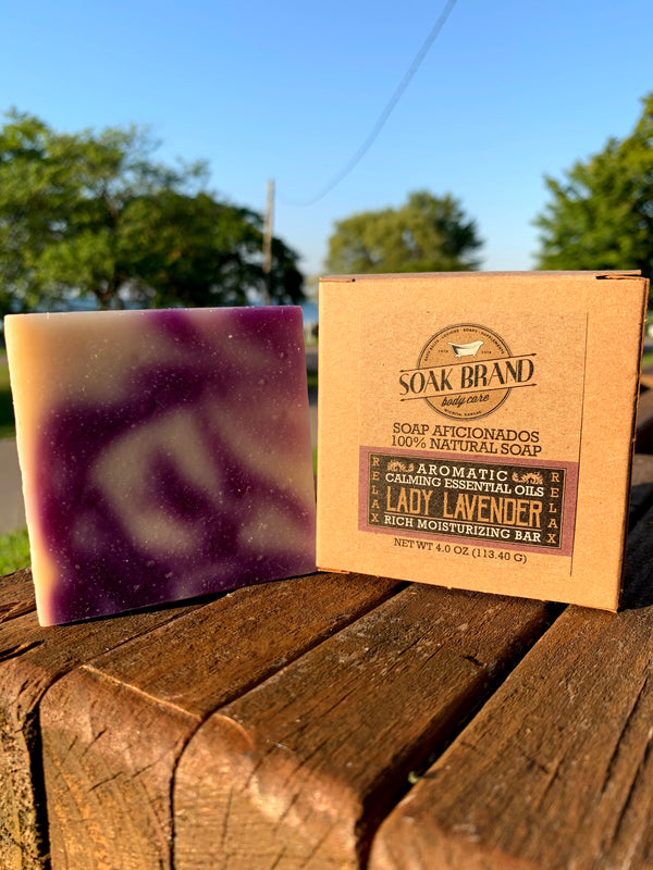 Lady Lavender Natural Soap Bar